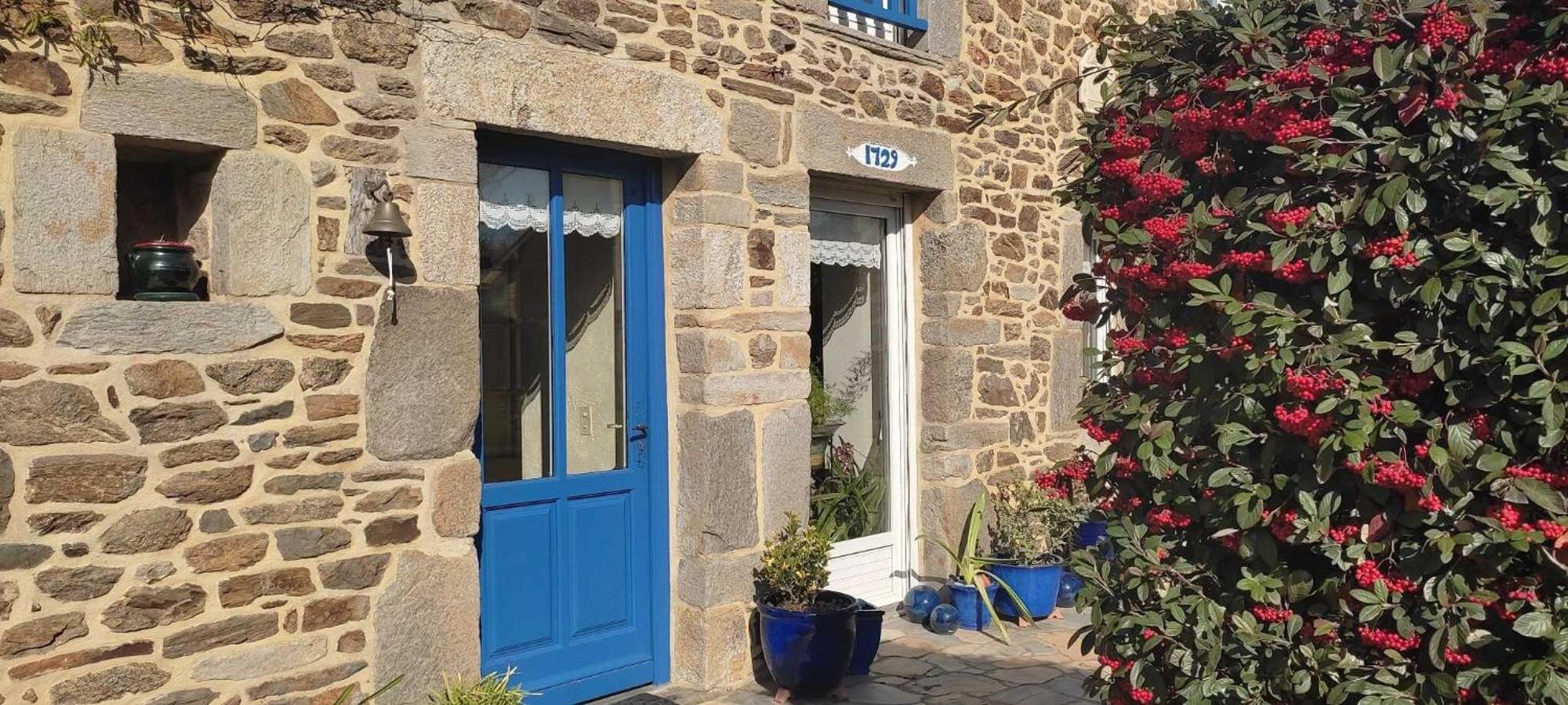 La Ville Es Colins Beaussais Sur Mer Exterior foto